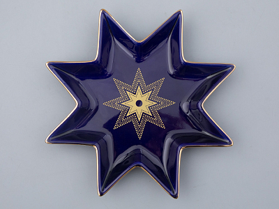 Подарочный набор форма Звезда рисунок Индиго арт. 81.31549.00.1