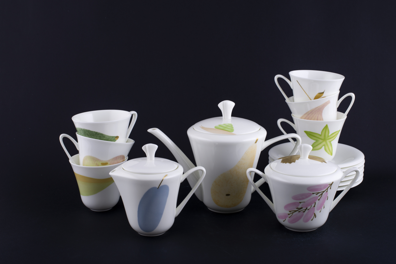 Сервиз чайный Август, на форме Сад, на 6 персон, 15 предметов, арт. 81.21621.00.1, 