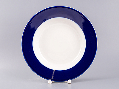 Тарелка 220 мм форма Глубокая, рисунок Найт, арт. 80.99824.00.1