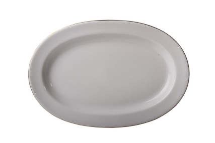 Блюдо овальное 280 Молодежная Золотая лента арт. 80.09405.00.1, 