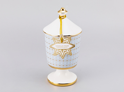 Подарочный Набор Свеча ароматическая рисунок Азур 2 аромат Ванильная дымка, арт. 81.30075.00.1, 