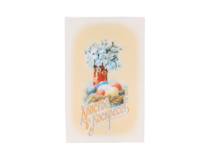 Пласт декоративный 70*100 форма Прямоугольная рисунок Светлая Пасха арт. 80.99299.00.1