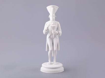 Скульптура в подарочной упаковке, форма Карнавал 2, рисунок Белый, арт. 81.33714.00.1, 