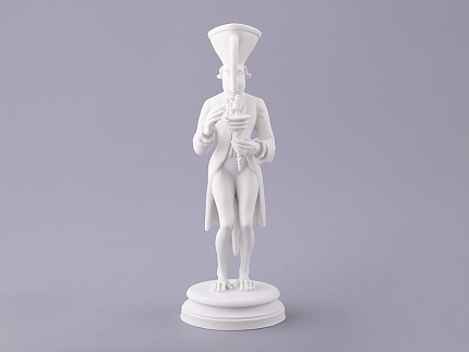 Скульптура в подарочной упаковке, форма Карнавал 2, рисунок Белый, арт. 81.33714.00.1