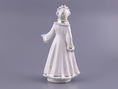 Скульптура Снегурочка-снежинка Девочка Снегурочка арт. 82.39709.00.1