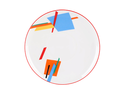 Чашка с блюдцем 165 мл форма Майская рисунок Движение 5 , арт. 81.27334.00.1