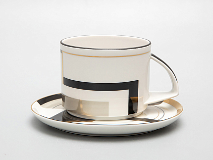 Сервиз чайный форма Баланс рисунок Проект, 6 персон 14 предметов арт. 81.28760.00.1
