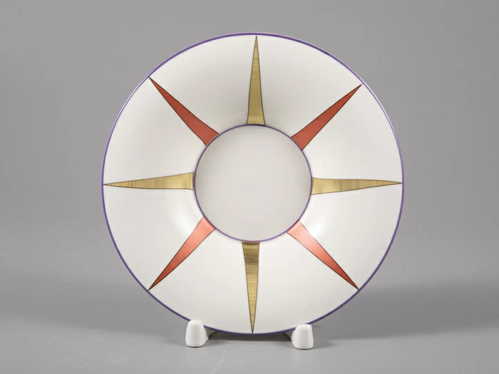 Чашка с блюдцем чайная, форма Юлия рисунок Петербургские картинки. Невские берега, арт. 81.29022.00.1, 