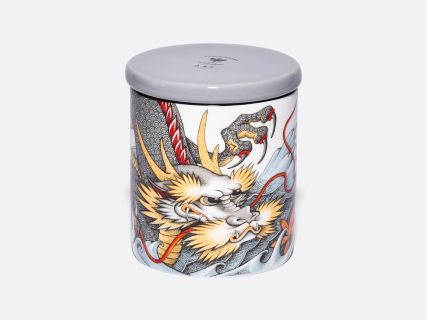 Подарочный набор Свеча рисунок Tattoo Dragon (Татуировка Дракон) аромат Аква арт. 81.31628.00.1, 
