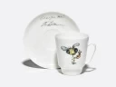 Чашка с блюдцем форма Майская рисунок Фитюлька. Автор идеи Георгий Данелия арт. 81.34354.00.1, 