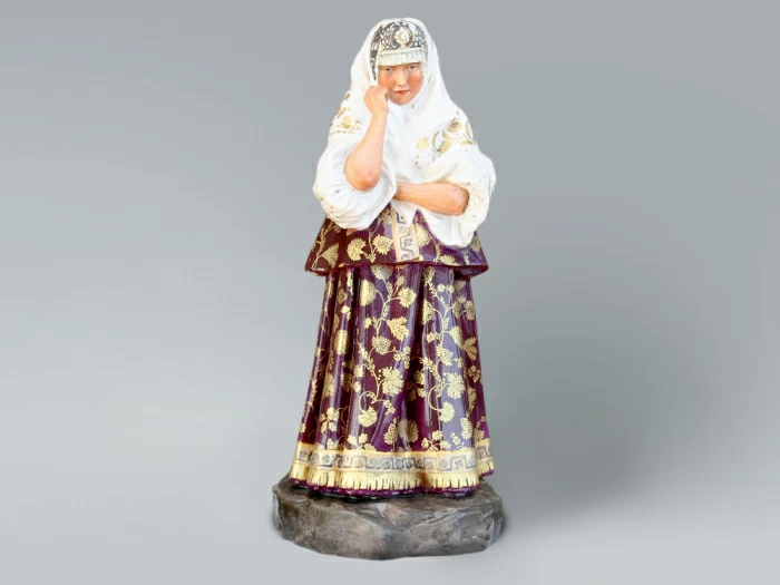 Скульптура Народности России Олонецкая женщина арт. 82.66475.00.1, 