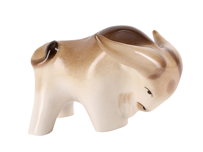 Скульптура форма Бык (з.з.) рисунок Коричневый арт. 82.64365.00.1