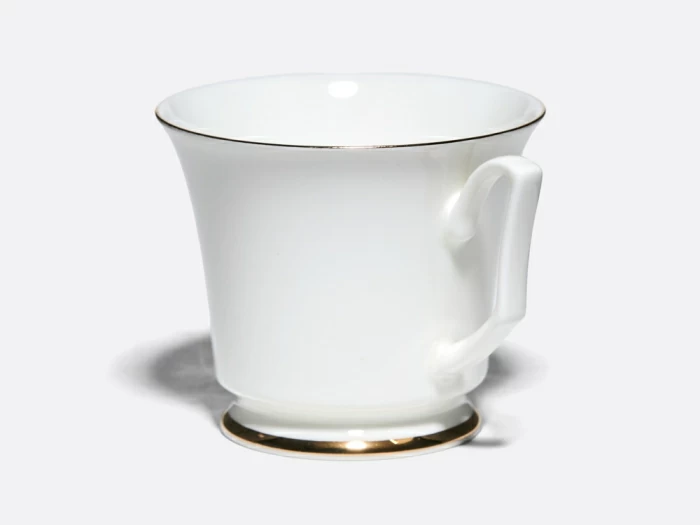 Чашка с блюдцем чайная 210 мл форма Юлия рисунок Золотая лента арт. 81.23998.00.1, 