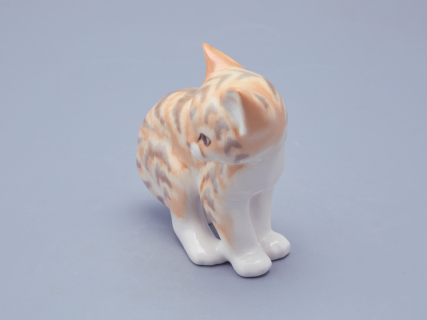 Скульптура Кошка рыжая арт. 82.44488.00.1, 