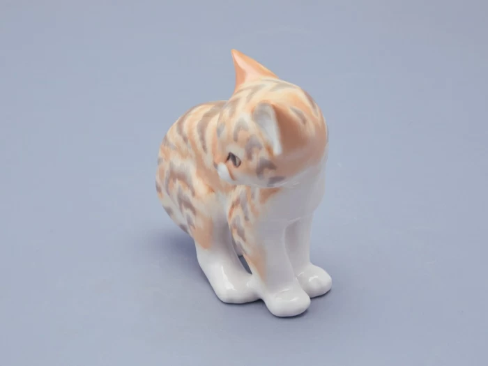 Скульптура Кошка рыжая арт. 82.44488.00.1, 