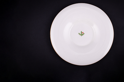 Чашка с блюдцем кофейная, рисунок Конфета Зайчик, форма Юлия, арт 61.21051.00.1