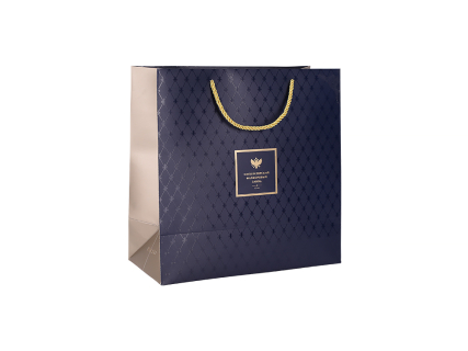 Подарочный пакет малый 300х140х300 мм Синий арт. 14.20024.01, 