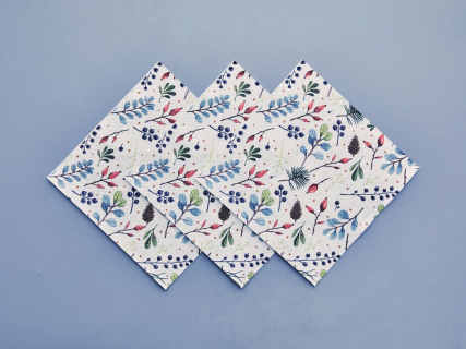 Салфетки бумажные, рисунок Календа, 33х33 см, 20 шт, арт 14.00973.05, 