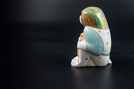 Скульптура Павиан с детенышем, рисунок Вместе с мамой, арт 62.09272.00.1