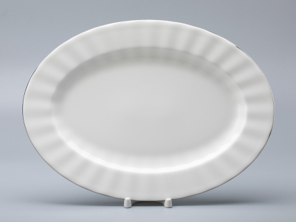 Сервиз столовый форма Нега рисунок Платиновая  лента, 6 персон 24 предмета арт. 81.30716.00.1, 