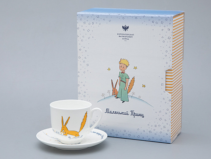 Подарочный набор форма Ландыш рисунок Маленький Принц  и Лис арт. 81.27753.00.1