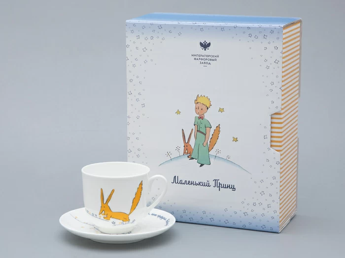 Подарочный набор форма Ландыш рисунок Маленький Принц  и Лис арт. 81.27753.00.1, 