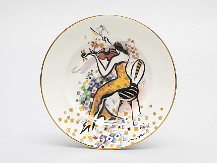 Трехпредметный комплект форма Майская рисунок "Семь нот от Миши Ленна" Соль 165 мл арт. 81.30090.00.1