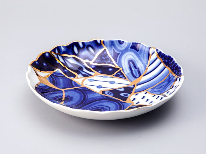 Сухарница, 215  мм, форма Тюльпан, рисунок Байкал, арт. 80.37277.00.1, 