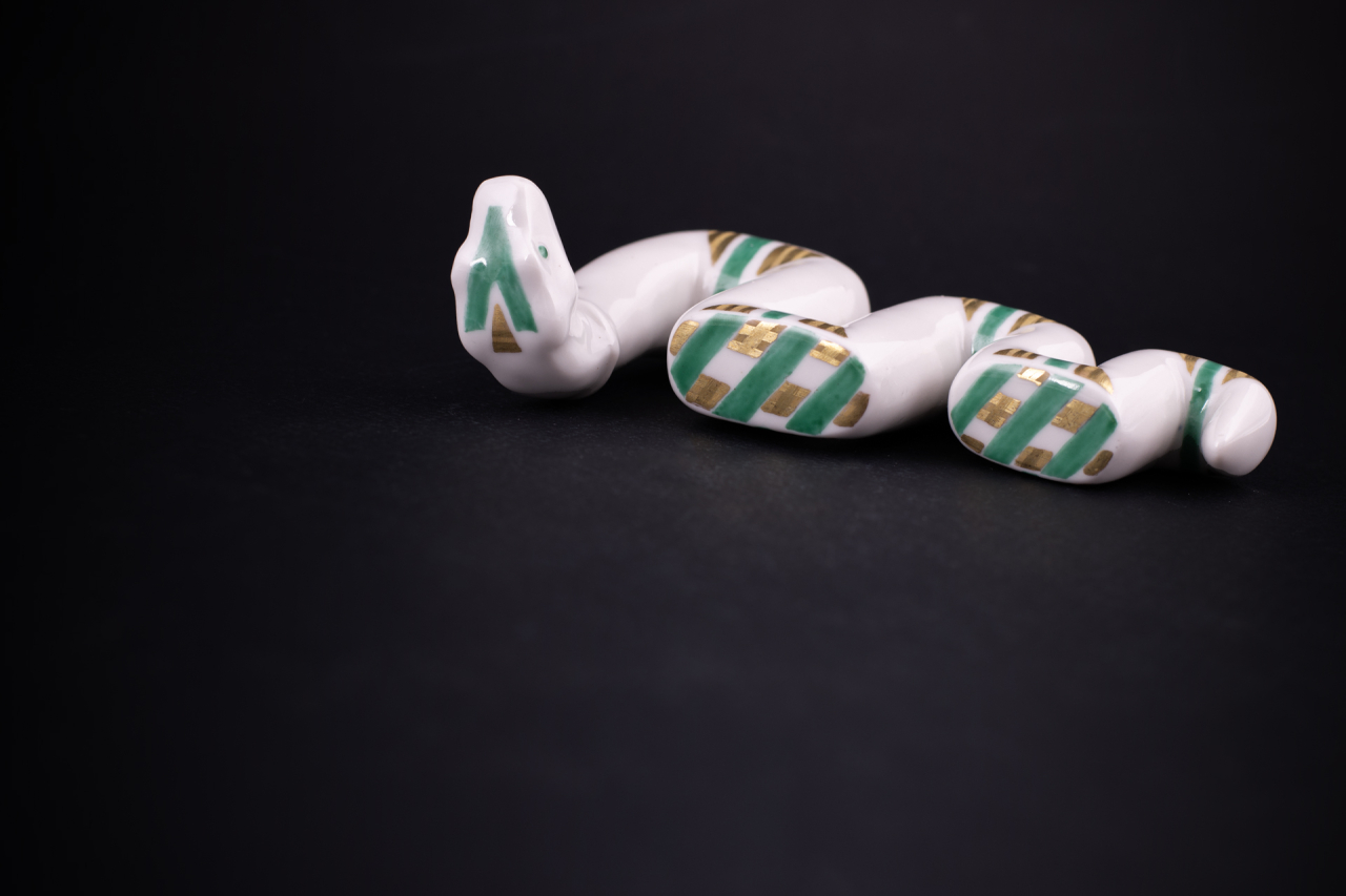 Скульптура Змей Меандр, рисунок Квилт, арт 62.06025.00.1, 