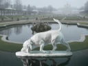 Скульптура Бигль, Белый бисквит, арт. 82.49496.00.1, 