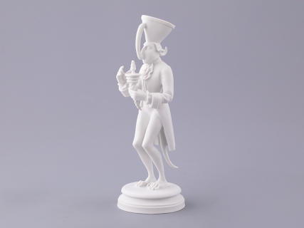 Скульптура в подарочной упаковке, форма Карнавал 2, рисунок Белый, арт. 81.33714.00.1, 