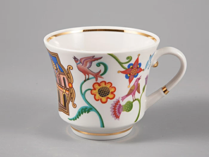 Сервиз чайный форма Банкетная рисунок Чудоград 6 персон 14 предметов арт. 81.29156.00.1, 