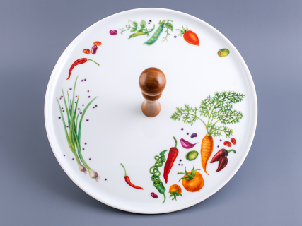 Блюдо для сыра 305 мм форма Richelieu рисунок Мамина дача, арт. 80.02158.00.1, 