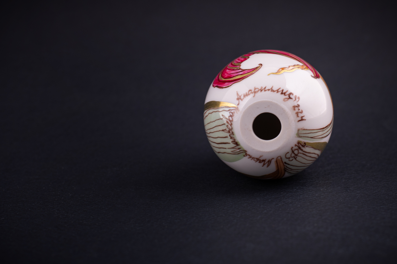 Яйцо пасхальное Амариллис, арт 60.16307.00.1, 