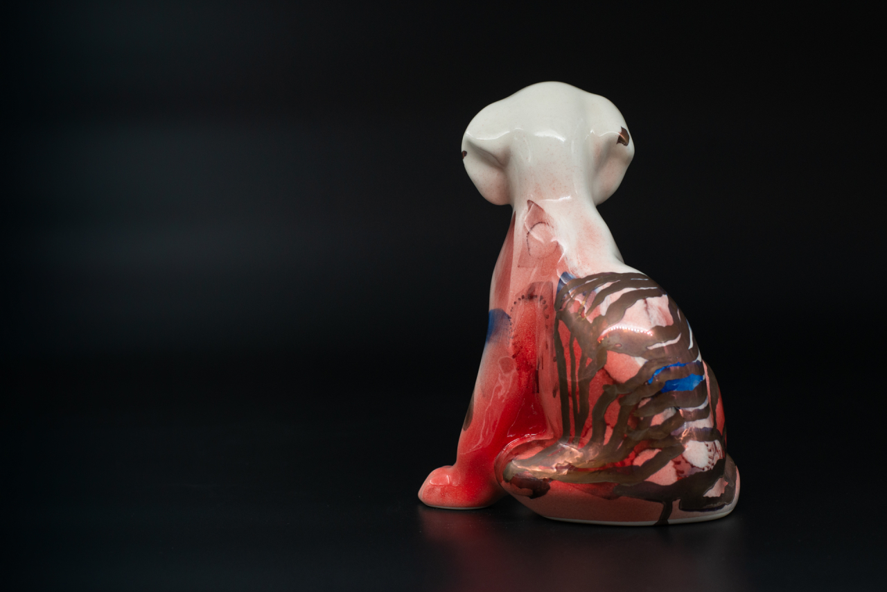 Скульптура Щенок Любопытный, арт 62.11230.00.1, 