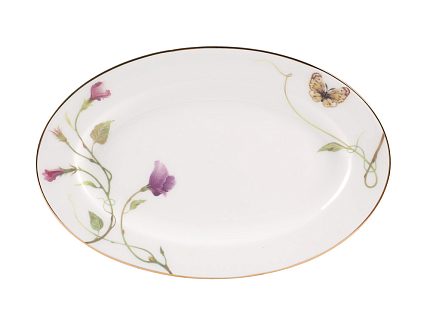 Сервиз столовый форма Премиум Рисунок Цветущий горошек, 6 персон 24 предмета арт. 81.27447.00.1