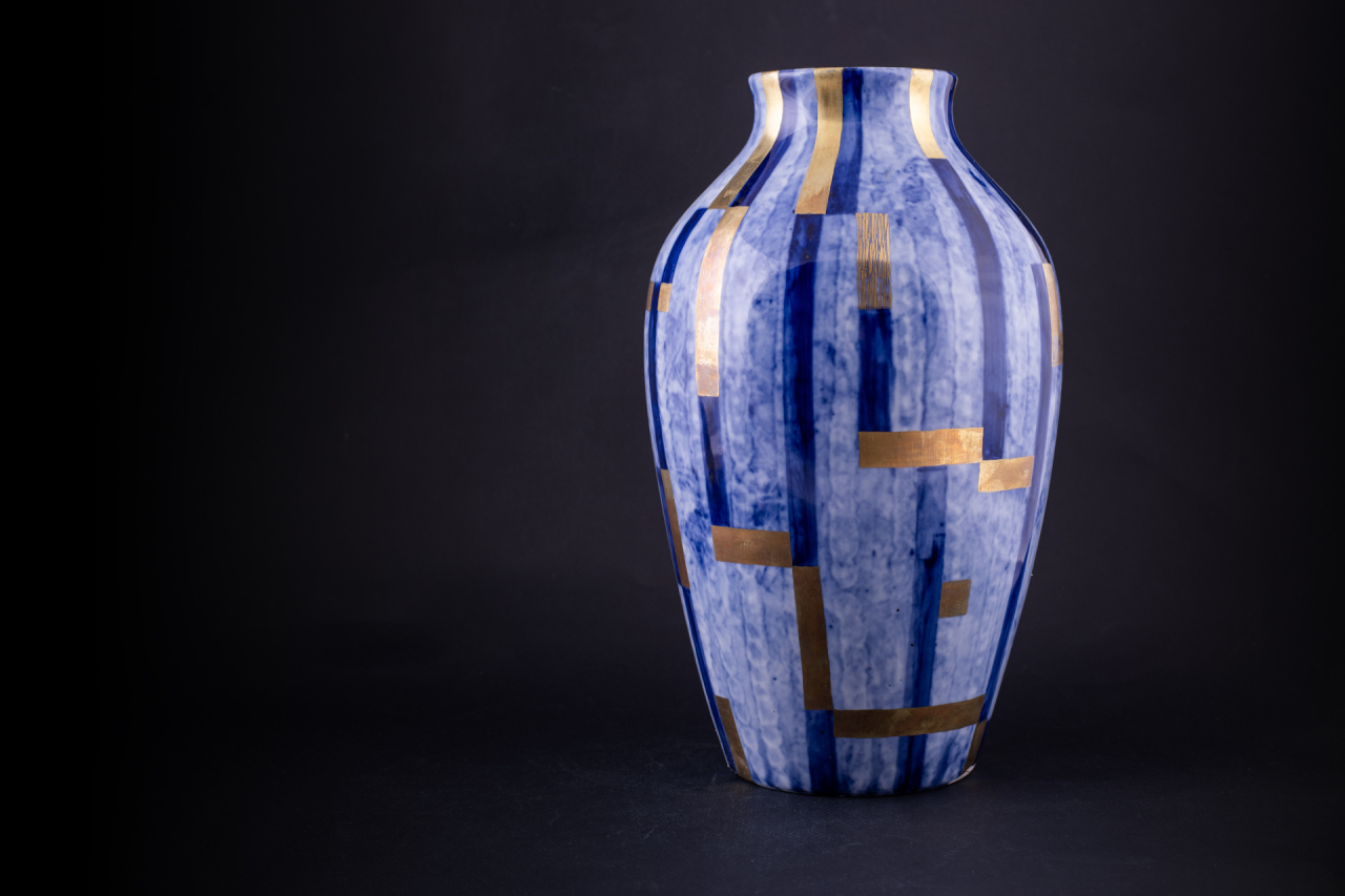 Ваза Штрих-код на форме Ламповая, арт 60.06353.00.1, 