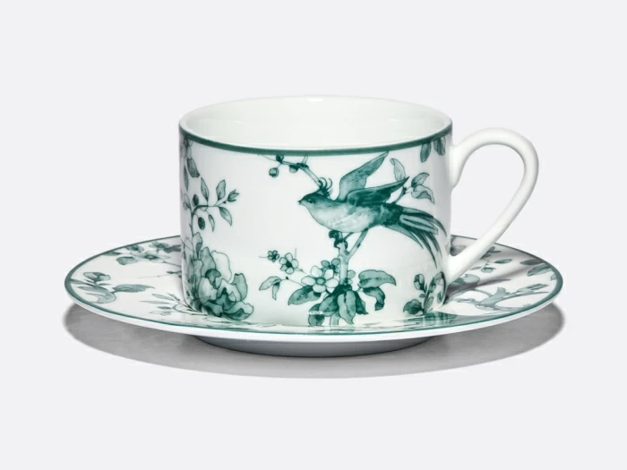 Чашка с блюдцем форма Соло Рисунок Monplaisir Green (Монплезир Грин), арт. 81.32898.00.1, 