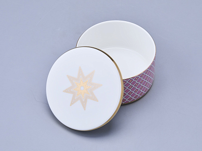 Шкатулка Идиллия рисунок Астра 2, в подарочной упаковке, арт 81.32376.00.1