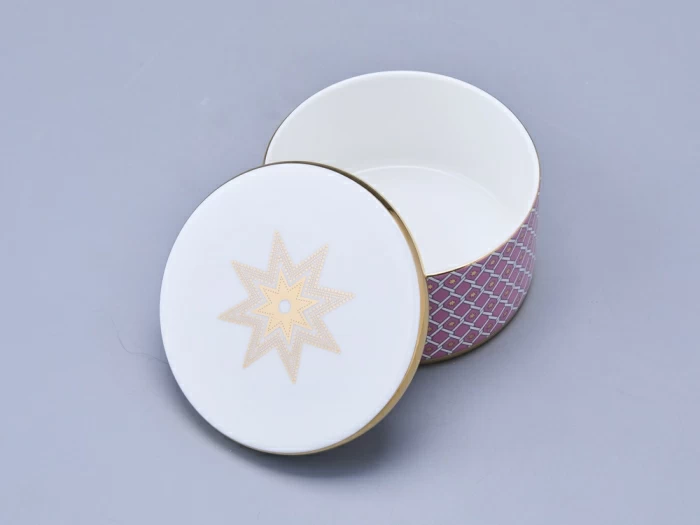 Шкатулка Идиллия рисунок Астра 2, в подарочной упаковке, арт 81.32376.00.1, 