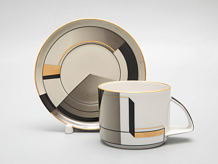 Сервиз чайный форма Баланс рисунок Проект, 6 персон 14 предметов арт. 81.28760.00.1