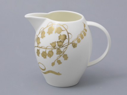 Сервиз чайный на 6 персон, 15 предметов, форма Оливия, рисунок Нежный ландыш, арт 81.31430.00.1, 