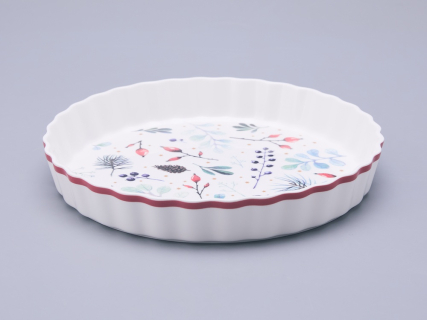 Форма для выпечки круглая, в подарочной упаковке, форма Стандартная, рисунок Календа, арт 42.00077.00.1, 