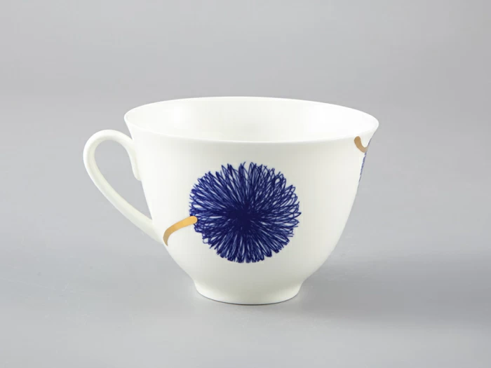 Чашка с блюдцем чайная форма Весенняя рисунок Fresh арт. 81.28728.00.1, 