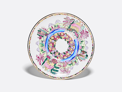 Чашка с блюдцем кофейная 165 мл.,  форма Майская, рисунок Голубое озеро арт. 81.13568.00.1