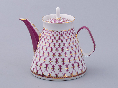 Чайник заварочный форма Молодежная рисунок Сетка-Блюз 2 арт. 80.86486.00.1