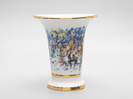 Ваза форма Ампирная рисунок Танго на Красной площади арт. 80.39849.00.1, 