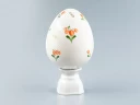Яйцо пасхальное на подставке, рисунок Цветы, арт 80.91303.00.1, 