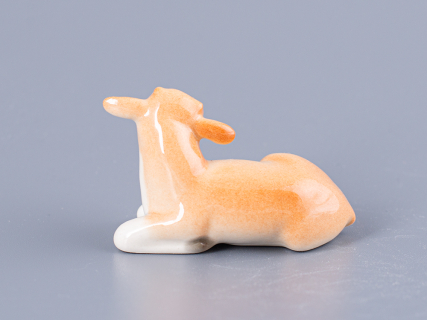 Скульптура форма Бычок-малыш рисунок Рыжий арт. 82.63993.00.1, 