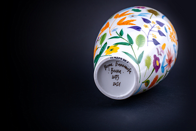 Ваза Весна на форме Фрезия, арт 60.14284.00.1